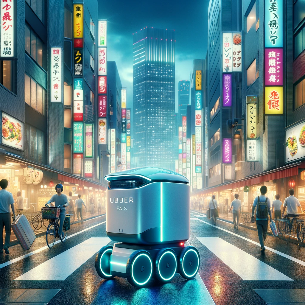 Uber Eats lance la livraison par robot autonome à Tokyo